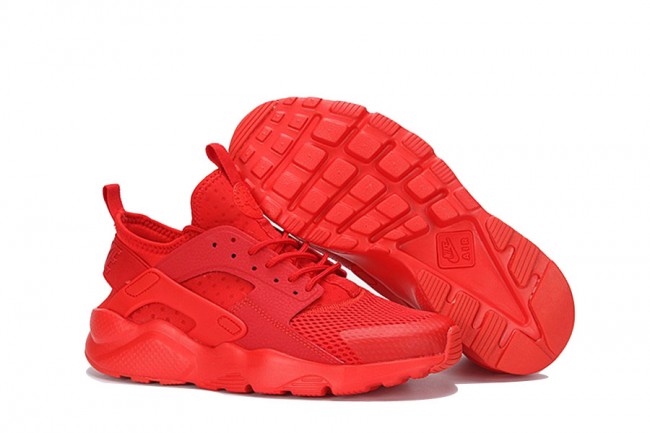 nike huarache rouge noir