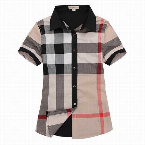 chemise burberry pas cher femme