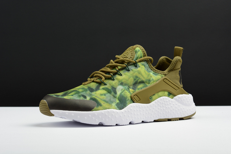 huarache noir et vert